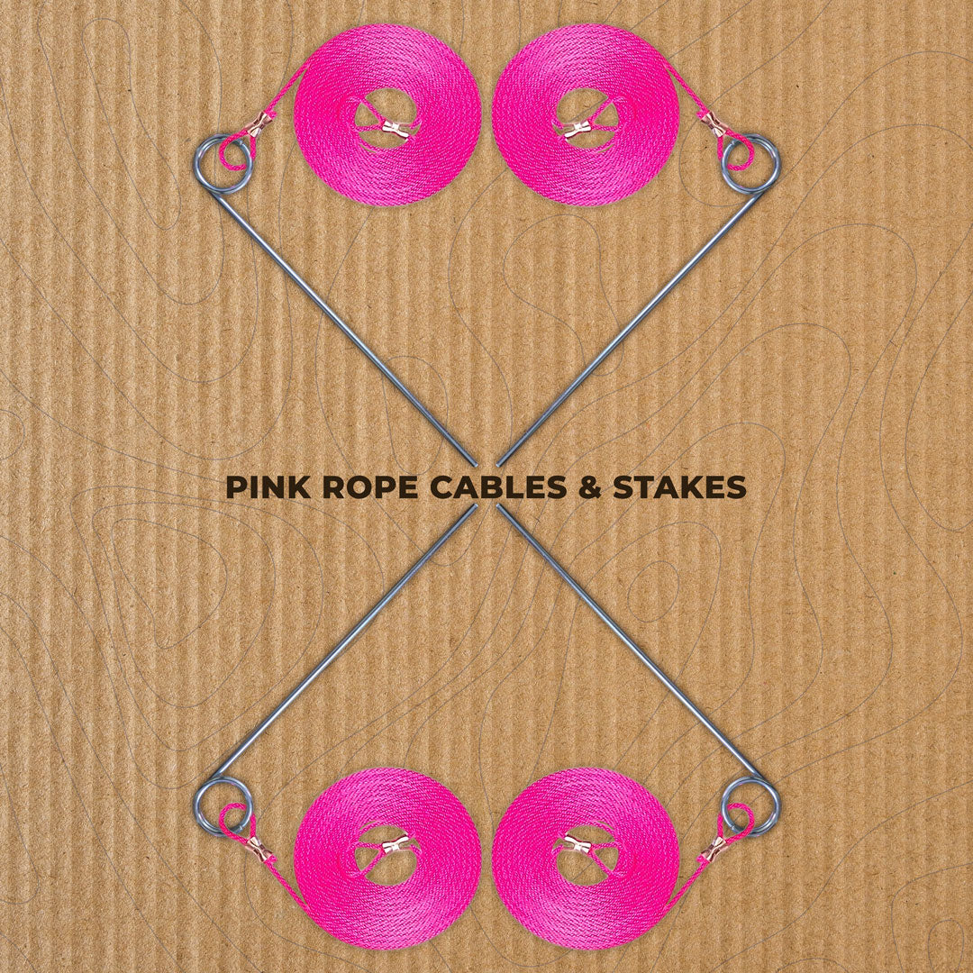Gator Jawn® Cables & Stakes Kit