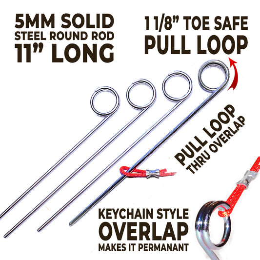Gator Jawn® Cables & Stakes Kit