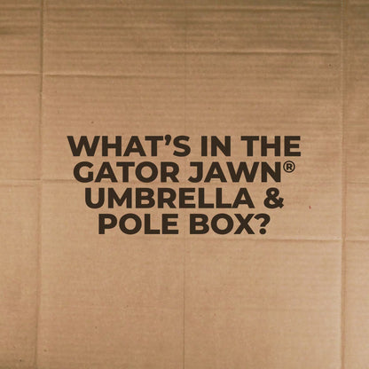 Gator Jawn® Secure Anchor System® For Umbrellas & Pole
